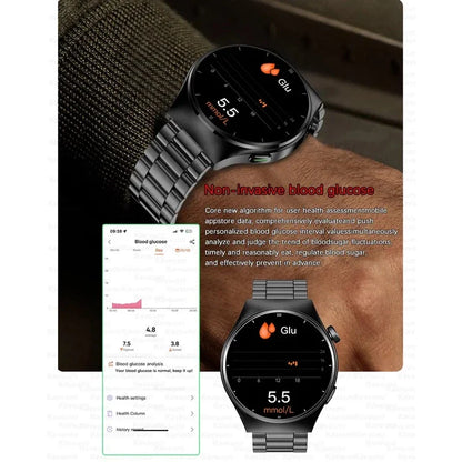 Smartwatch mit Lasertherapie und Gesundheitsüberwachung