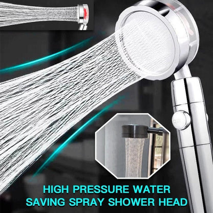 Royallure Hochdruck Umweltfreundlicher Duschkopf mit 360° Drehung und Wasserreinigungsfilter