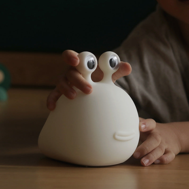 Squishy Silikon Schnecke LED Nachtlichter - Perfektes Geschenk für Kinder und Mädchen