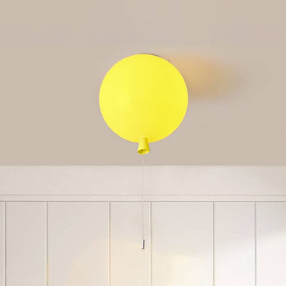 Kompakte Moderne LED-Ballon-Deckenlampe – AuraLite