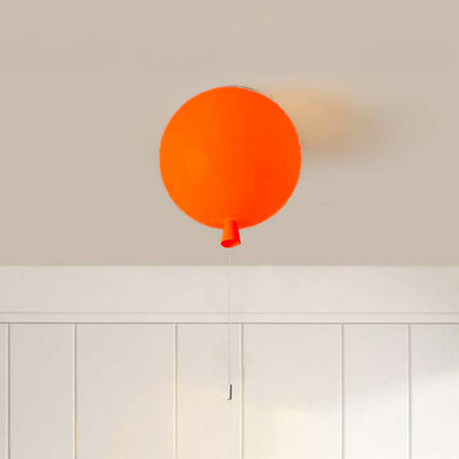 Kompakte Moderne LED-Ballon-Deckenlampe – AuraLite