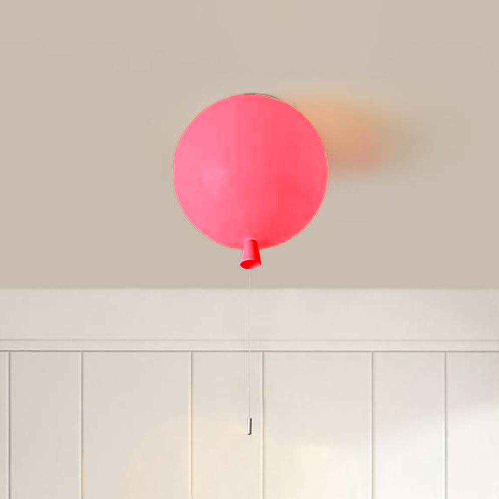 Kompakte Moderne LED-Ballon-Deckenlampe – AuraLite