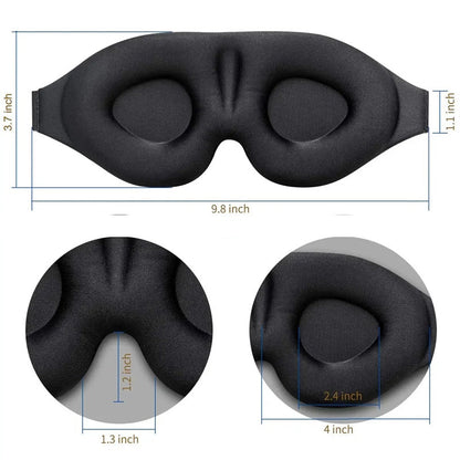 3D Blackout Schlafmaske