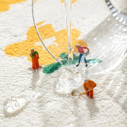 Slogan Nassrutsch-Badematte