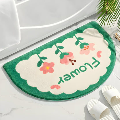 Slogan Nassrutsch-Badematte