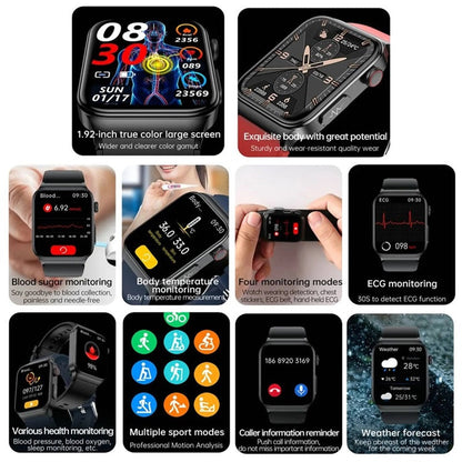 Smart Watch Pro mit Echtzeit-Gesundheitsüberwachung