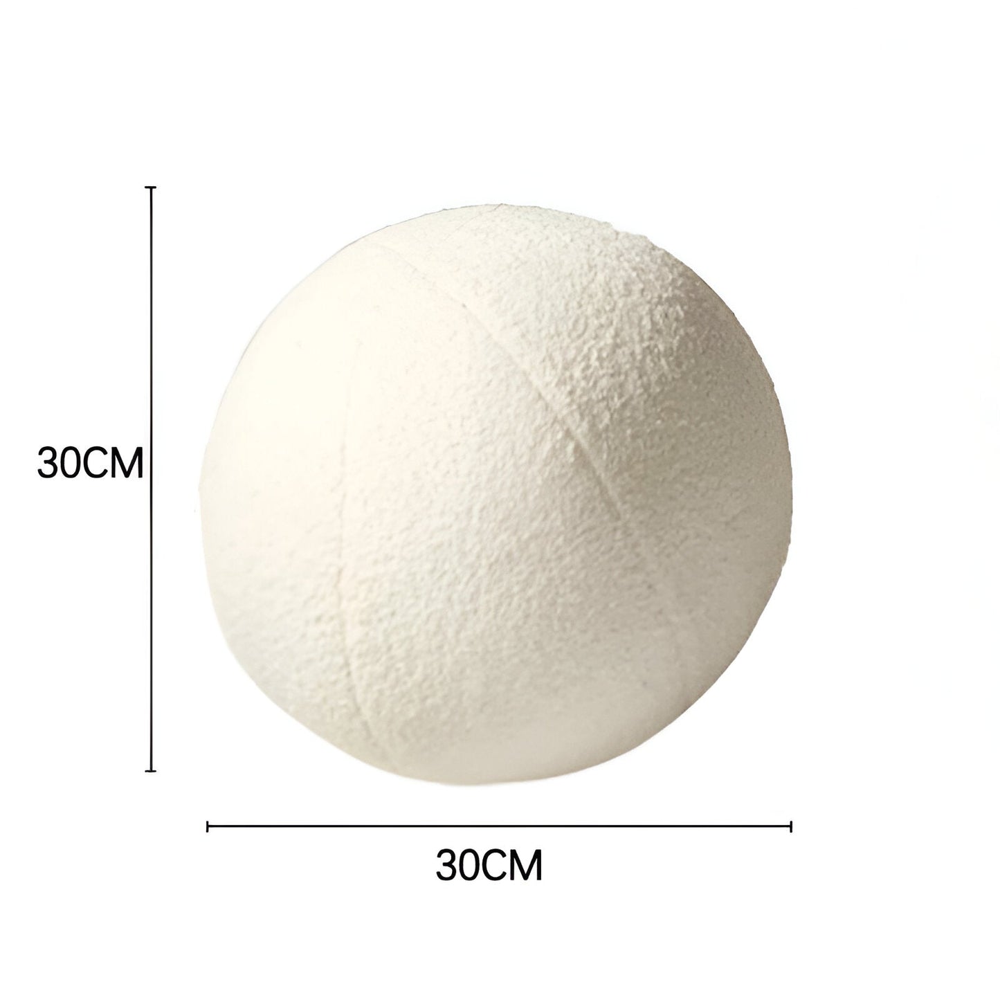 Weicher Spaßball-Form Kissen