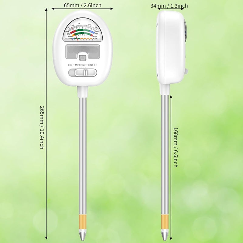 4-in-1 Smart Bodenmessgerät für präzise Pflanzenpflegeüberwachung