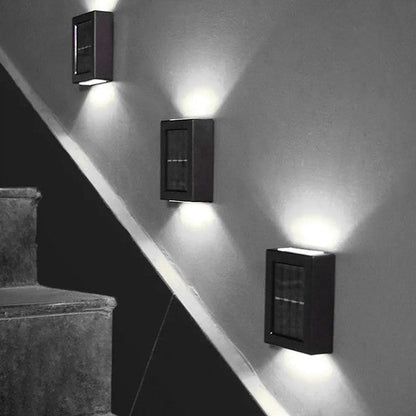 Garduru | Kabellose LED-Solar-Wandleuchten
