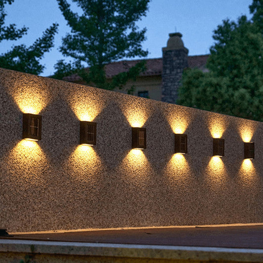 Garduru | Kabellose LED-Solar-Wandleuchten
