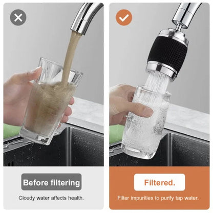 Garduru - Multifunktionaler rotierender Wasserhahnfilter