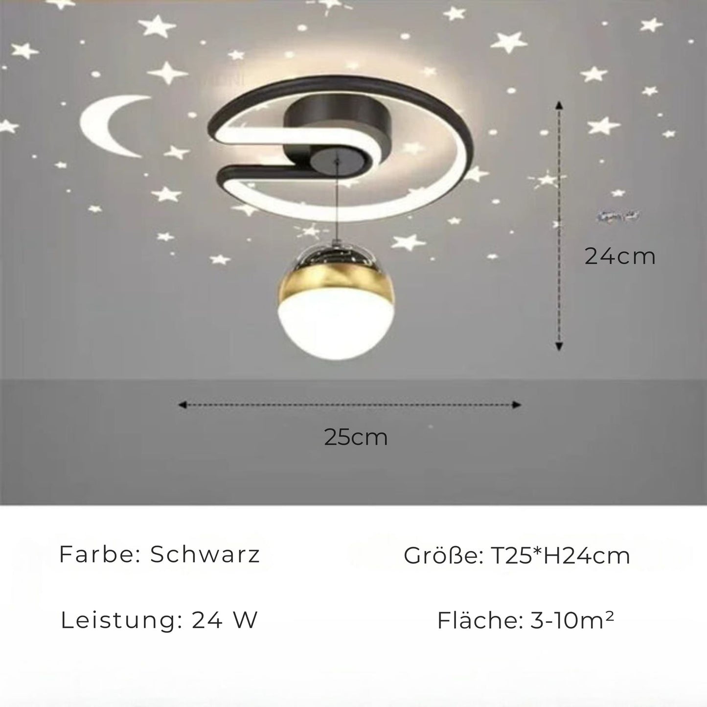 Garduru | Elegante Dimmbare LED-Deckenleuchte