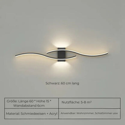 Garduru - Elegante dimmbare LED-Wandleuchte für modernes Wohnen