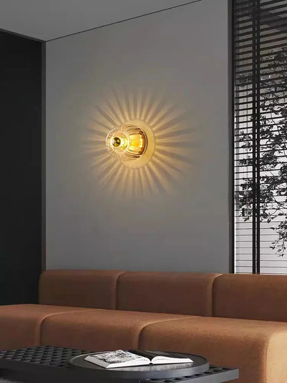 Glas Wandlampe Nordic Stil Innenlampe