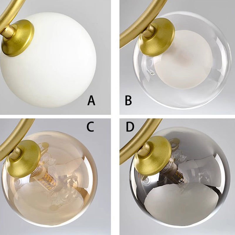 Moderne LED-Hängelampe – Designlampe aus Glas und Acryl für Wohnzimmer und Esszimmer