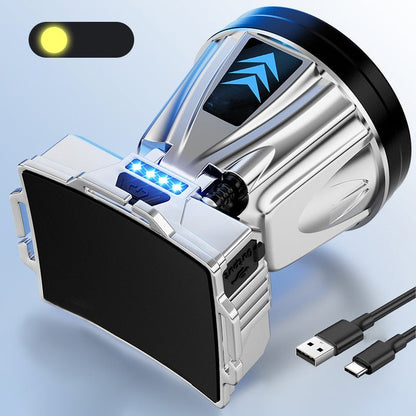 Royallure Ultra-Hell Rechargeable LED-Headlampe mit mehreren Lichtmodi und wetterfestem Design