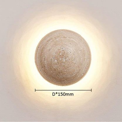Garduru Creme Wandlampe – Minimalistische Eleganz mit einem sanften Glühen