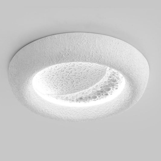 Moderne Luxus Zirkular Wandlampe aus Harz - Elegante Beleuchtung für Hotel und Salon