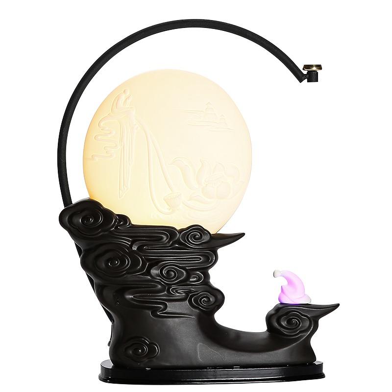 Der Vollmond Räucherstäbchenbrenner Tischlampe