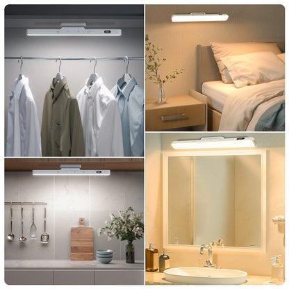 Tragbare LED Schreibtischleuchte - Magnetisch, Fernbedienung Dimmbar mit 3 Farbmodi