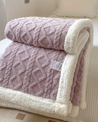 Wunderschönes Zuhause – Luxuriöse Kuscheldecke mit samtweicher Textur für ultimativen Komfort