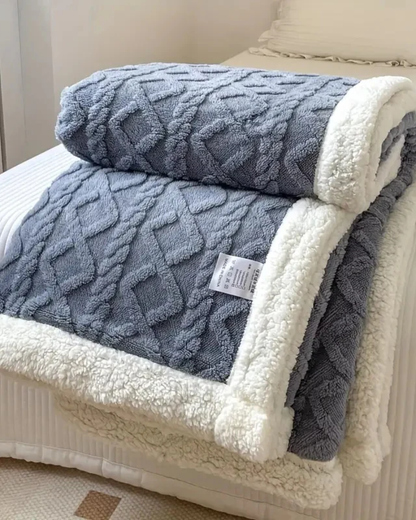 Wunderschönes Zuhause – Luxuriöse Kuscheldecke mit samtweicher Textur für ultimativen Komfort