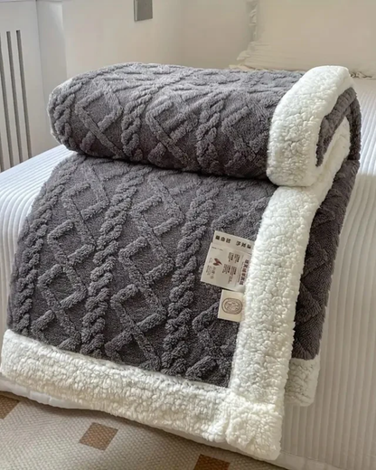 Wunderschönes Zuhause – Luxuriöse Kuscheldecke mit samtweicher Textur für ultimativen Komfort
