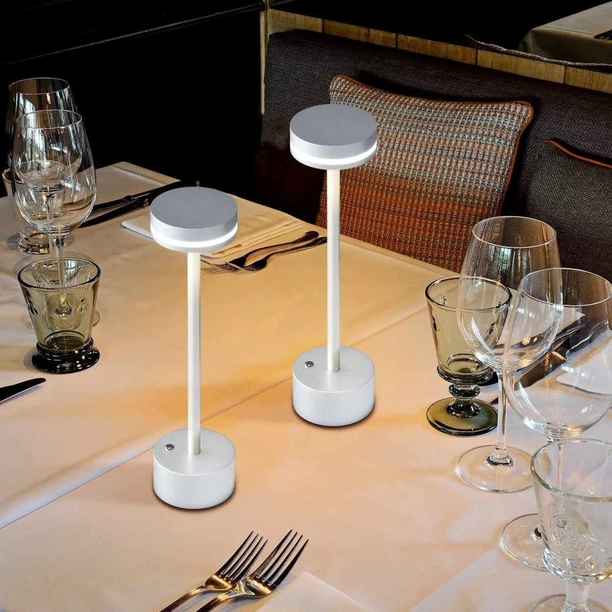 Luxora Touch Sensor LED Lampe – Dimmbar & Wiederaufladbare Kabellose Leuchte für Jeden Raum