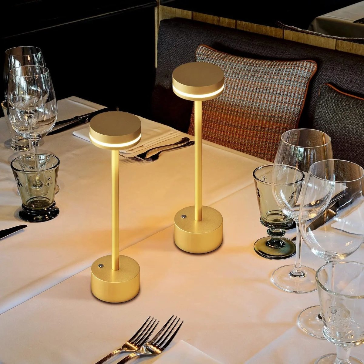 Luxora Touch Sensor LED Lampe – Dimmbar & Wiederaufladbare Kabellose Leuchte für Jeden Raum