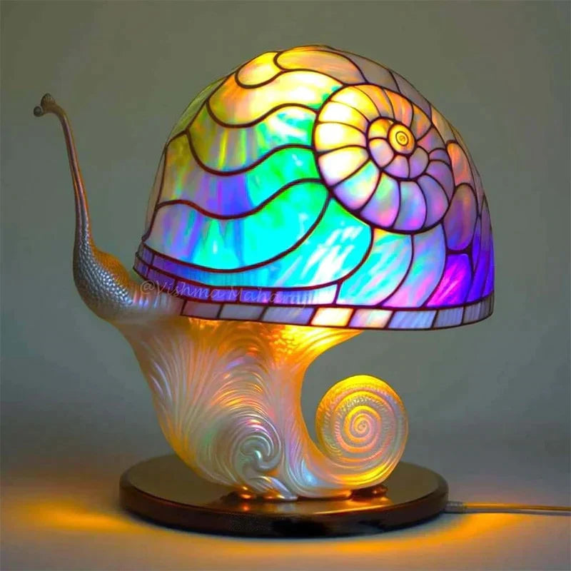 Glaslampe – FantasyLamp – schönes Design – beruhigende Beleuchtung