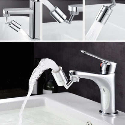 Royallure 180° drehbarer Universal-Wasserhahn-Verlängerer - spritzfreier Spülbecken-Aerator mit dualen Wasser Modi