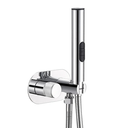 Messing Bidet Dusche Wasserhahn Warm- und Kaltwasser Mischbatterie Shattaf Sprühhahn