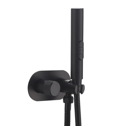 Messing Bidet Dusche Wasserhahn Warm- und Kaltwasser Mischbatterie Shattaf Sprühhahn