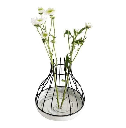 Garduru Moderne Keramikvase | Minimalistisches Design | Deko für Zuhause