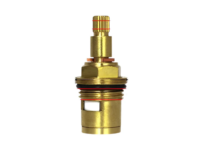 G1/2 Doppelzähne Messing Cartridge Keramikkern Heißkalt Wasserhahn