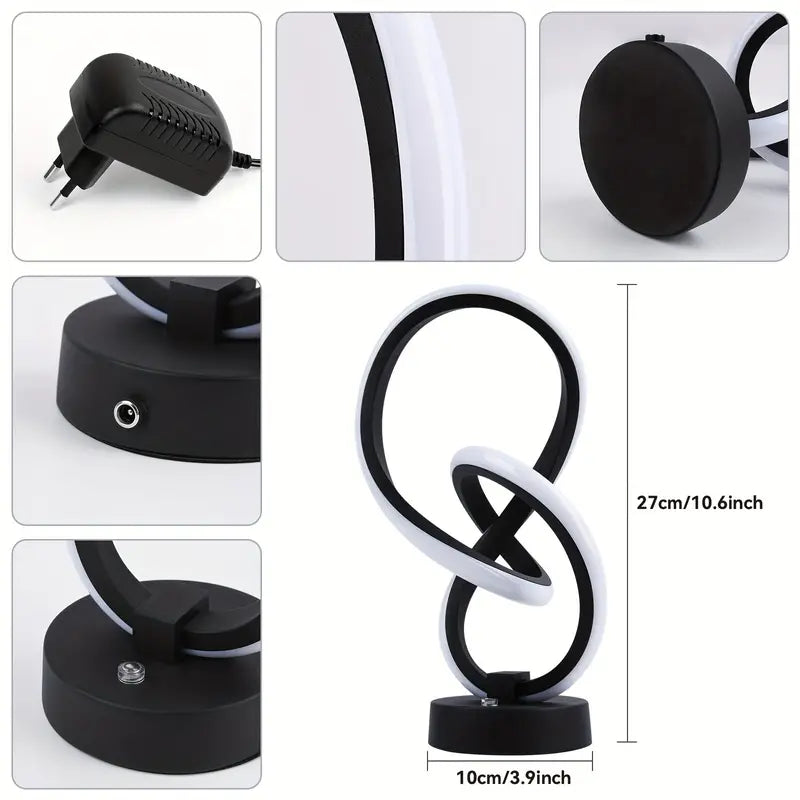 Moderne dimmbare LED-Tischlampe