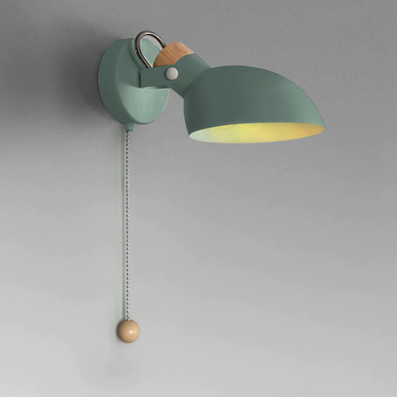 Valence Lese-Wandlampe mit Zugschnur