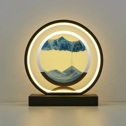 Garduru LED Sandlandschaft Lampe | Stimmungslicht | 3D-Sandkunst | Entspannung für Zuhause und Büro