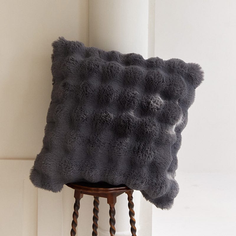 Kaninchenfell-Imitat Decke – Flauschig und Warm