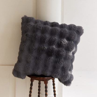 Kaninchenfell-Imitat Decke – Flauschig und Warm