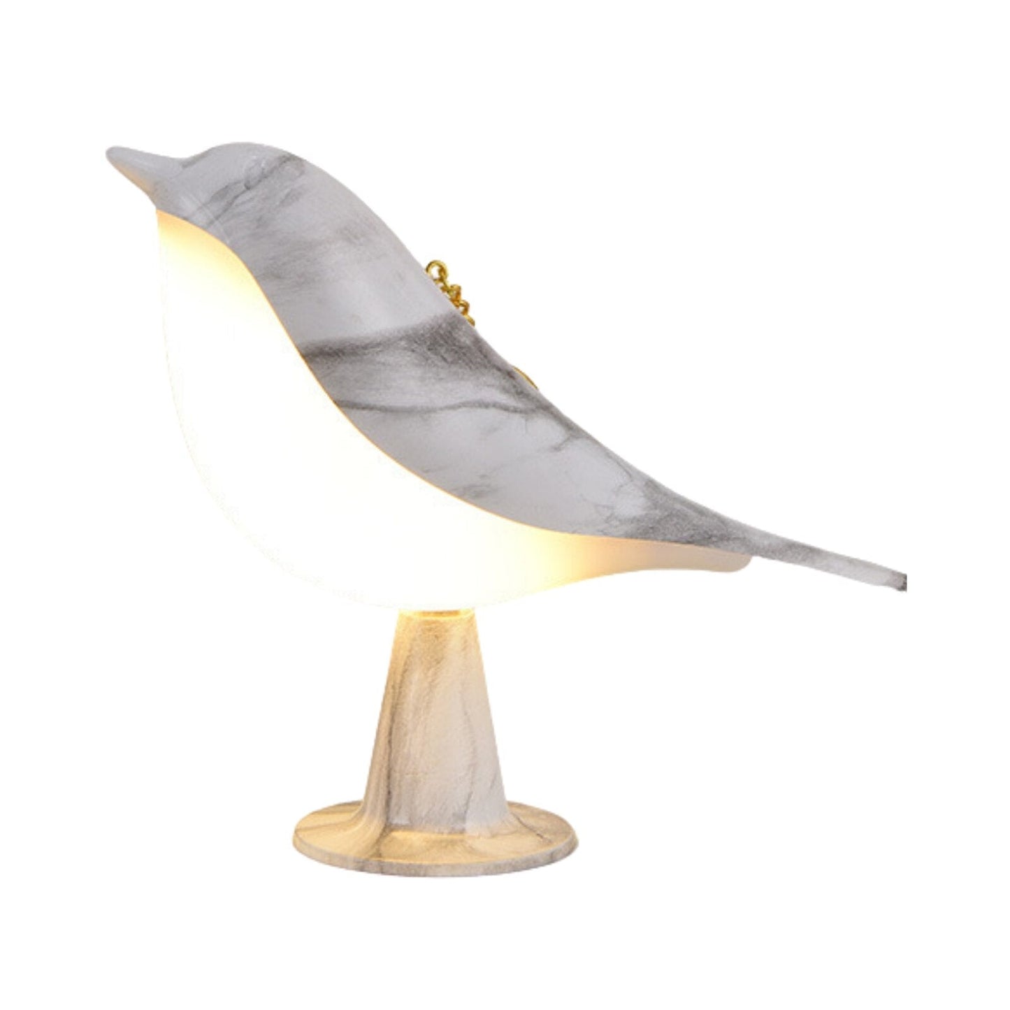 Garduru Eleganz Tischlampe - Nachtlampe mit Vogel-Design - Lässig und Funktional