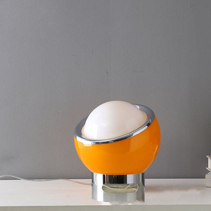 OpalGlow – Minimalistische Bauhaus Tischlampe mit elegantem Opalglanz