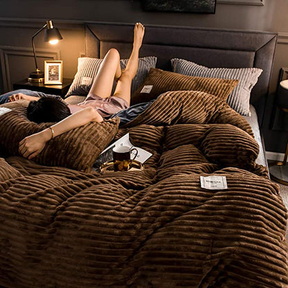 Luxus Bettbezug 240x220 Mikrofaser | CozyFleece
