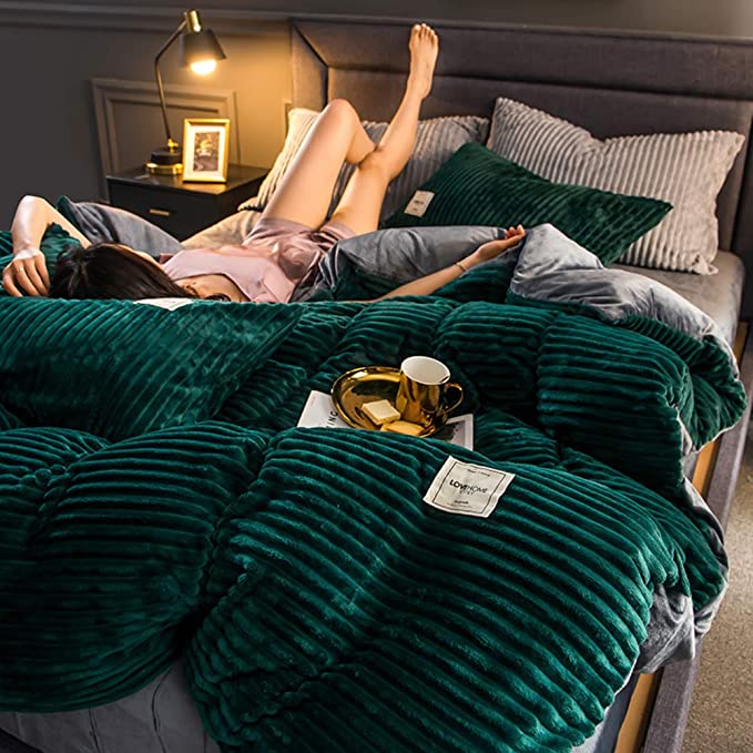 Luxus Bettbezug 240x220 Mikrofaser | CozyFleece