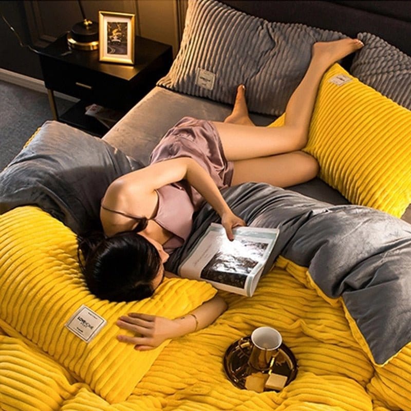 Luxus Bettbezug 240x220 Mikrofaser | CozyFleece