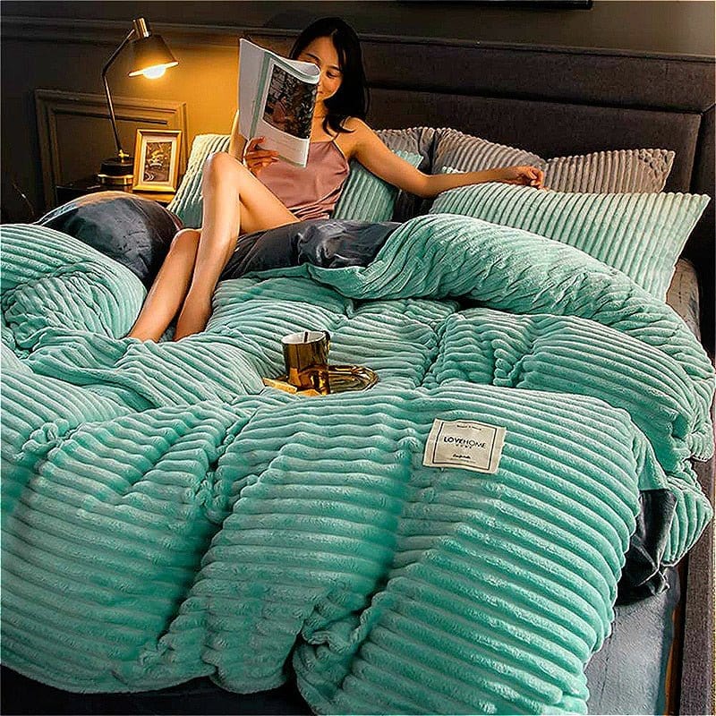 Luxus Bettbezug 240x220 Mikrofaser | CozyFleece
