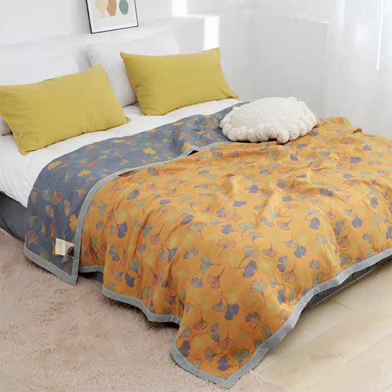 Garduru - Wendebettdecke aus hochwertiger Baumwolle mit raffiniertem Design