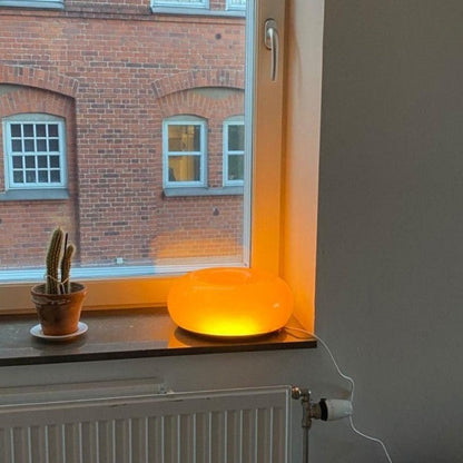 Donut Design Wandlampe & Tischlampe – Moderne Bauhaus Stil