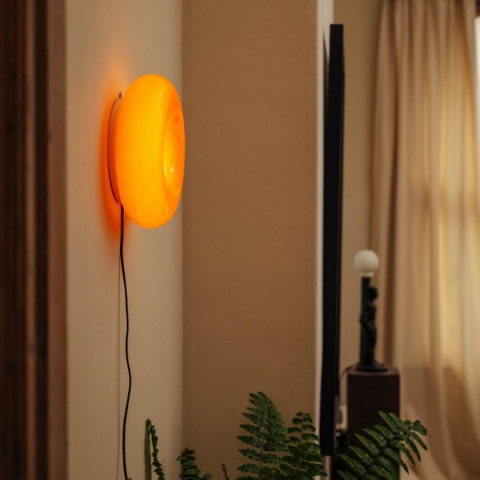 Donut Design Wandlampe & Tischlampe – Moderne Bauhaus Stil