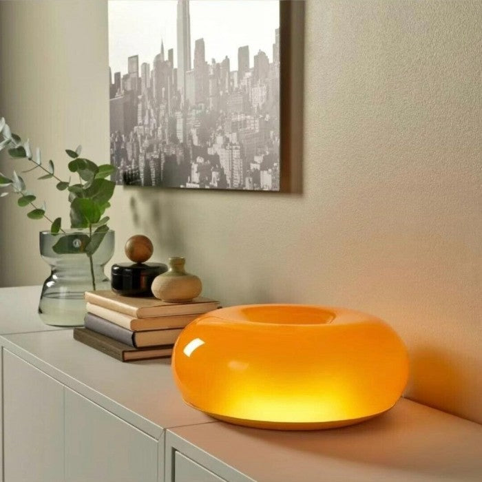 Donut Design Wandlampe & Tischlampe – Moderne Bauhaus Stil